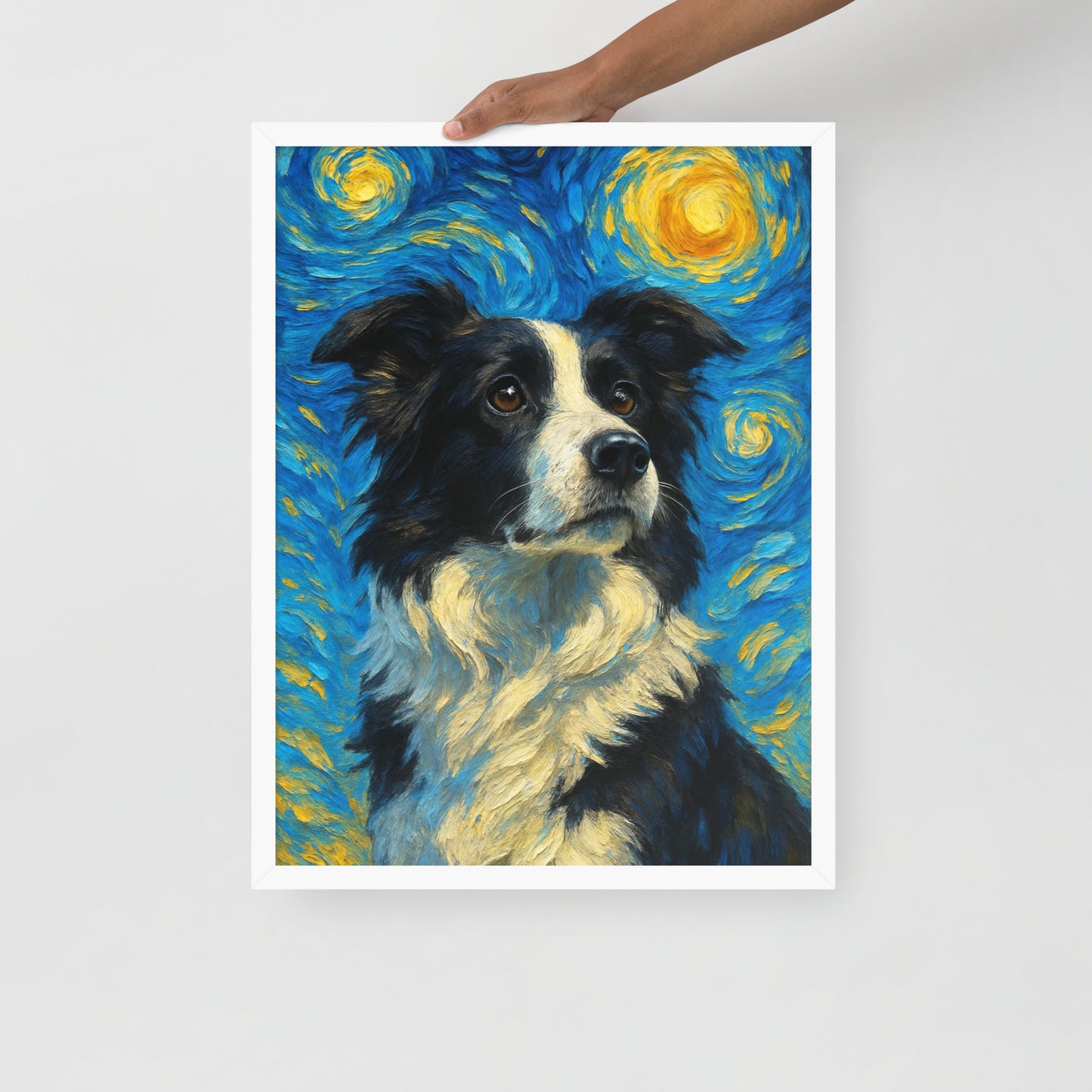Starry Night Dreamscape — Custom Pet Portrait