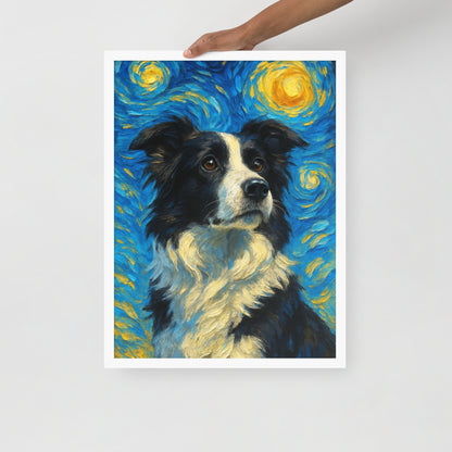 Starry Night Dreamscape — Custom Pet Portrait