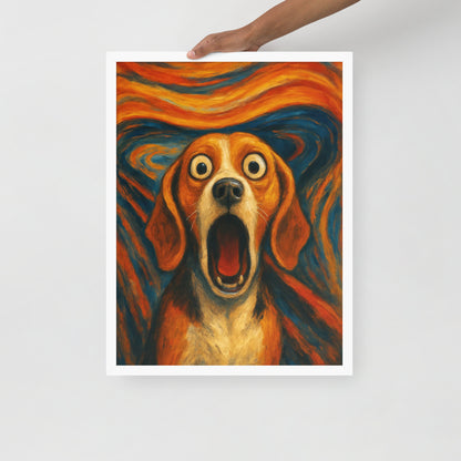 The Scream — Custom Pet Portrait