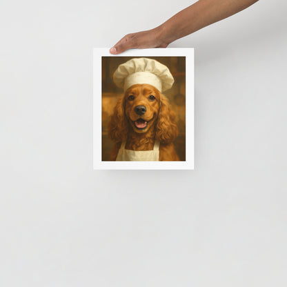 The Chef — Custom Pet Portrait