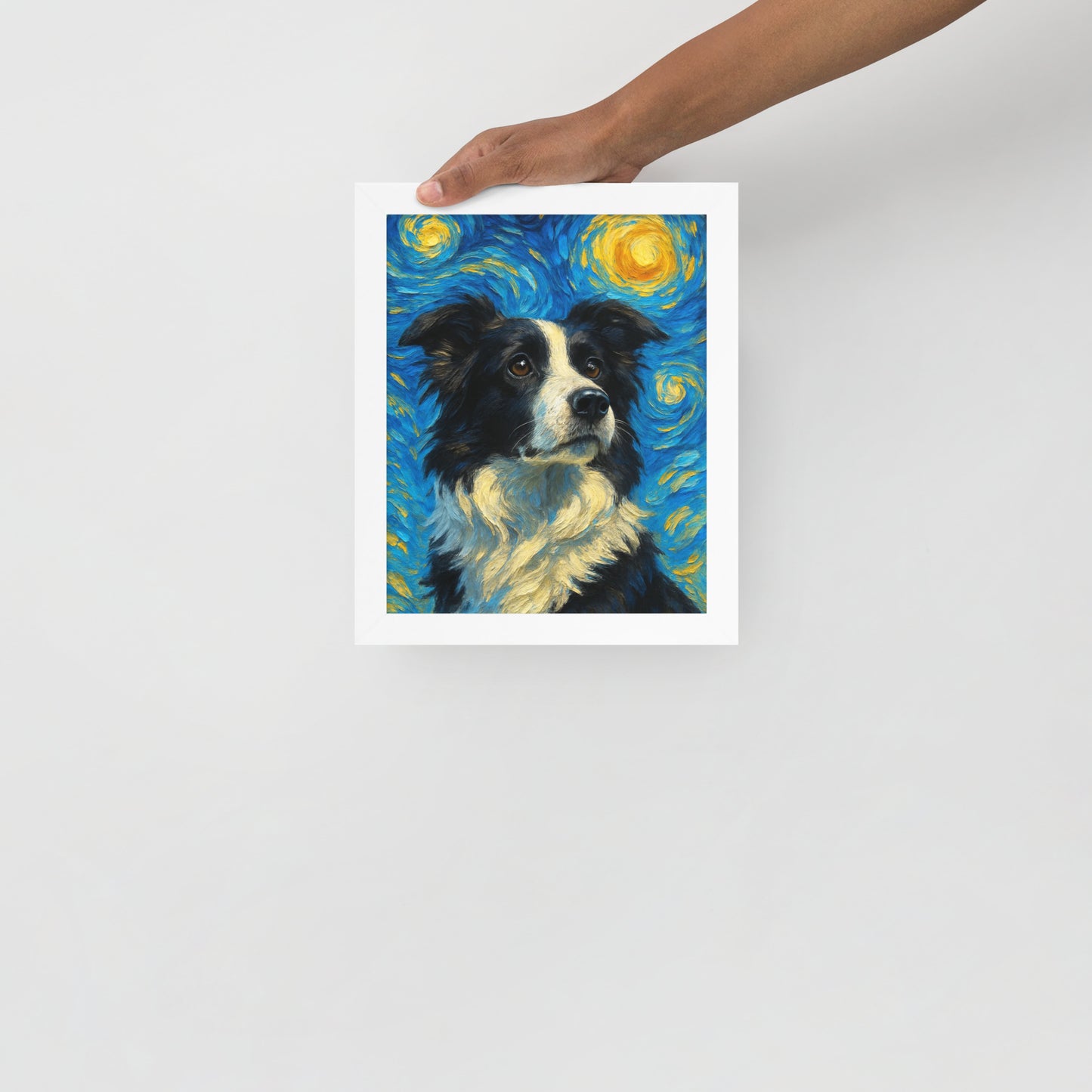 Starry Night Dreamscape — Custom Pet Portrait